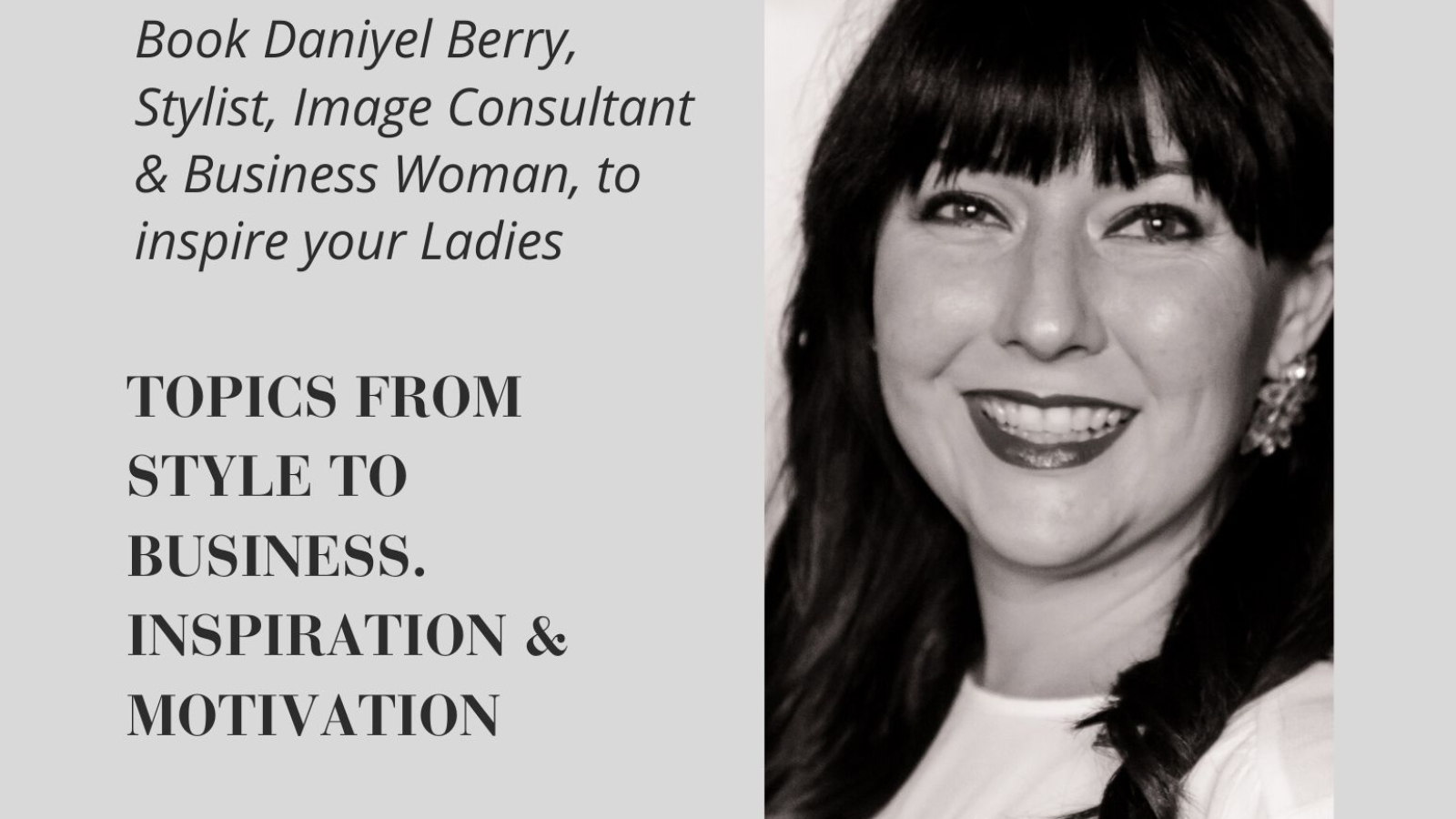 SPEAKER - Women's Month