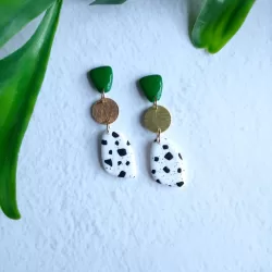 Audrey in Emerald and Dalmatian